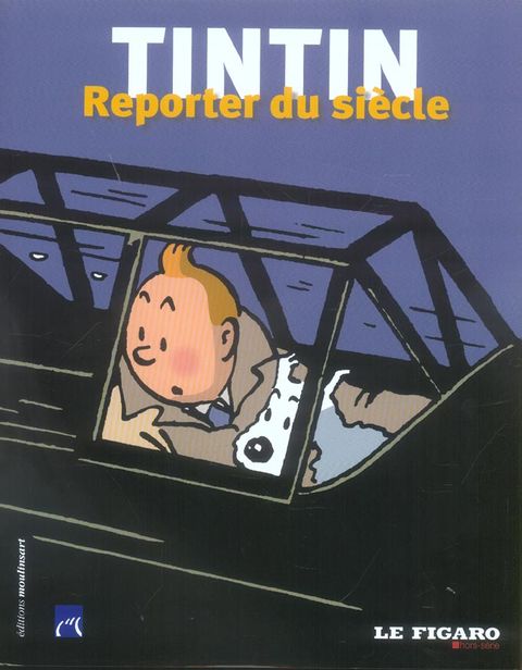 Couverture de l'album Tintin reporter du siècle 