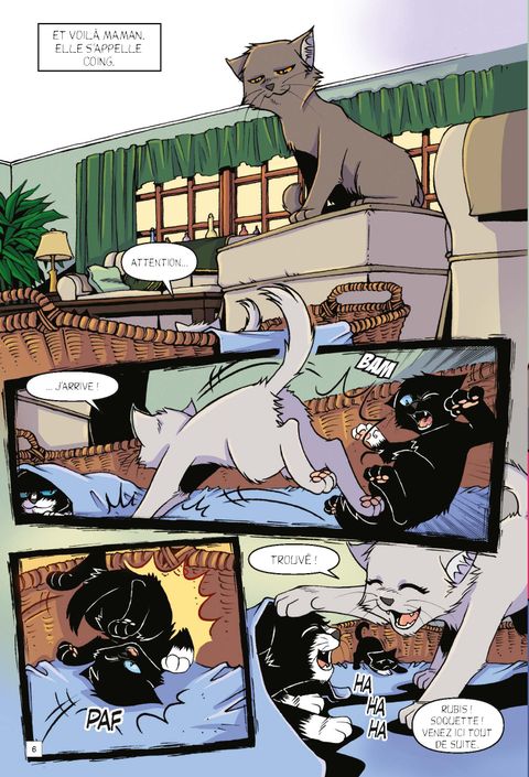 Aperçu de l'album La guerre des clans  tome 4 - La guerre des clans - BD - L'ascension de Fléau