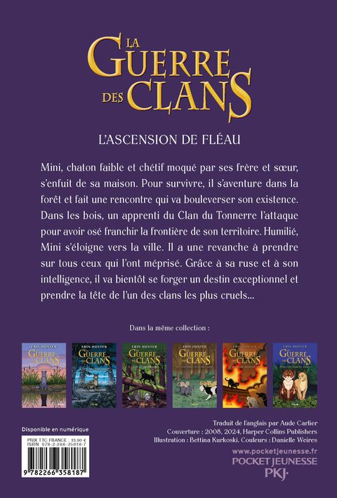 Aperçu de l'album La guerre des clans  tome 4 - La guerre des clans - BD - L'ascension de Fléau