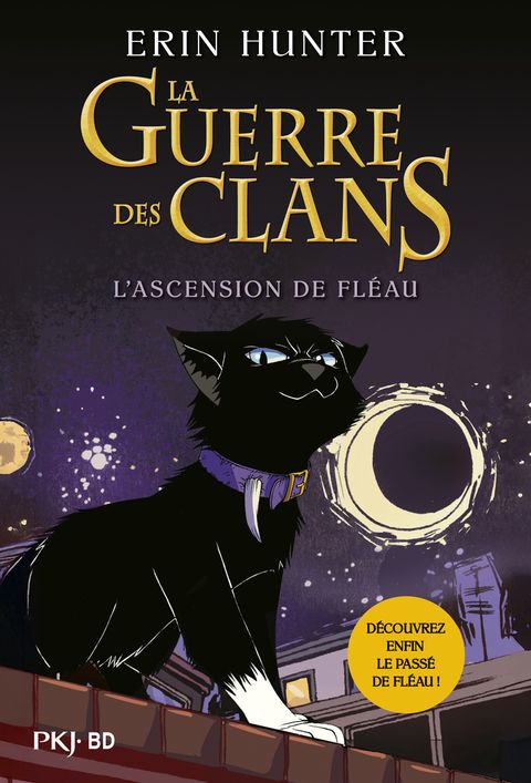 Couverture de l'album La guerre des clans - BD - L'ascension de Fléau