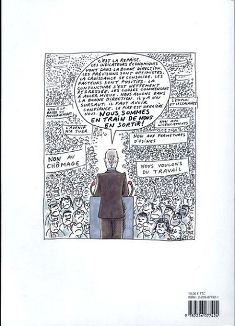 Aperçu de l'album Wolinski (One-Shot) tome 1995 - Nous sommes en train de nous en sortir