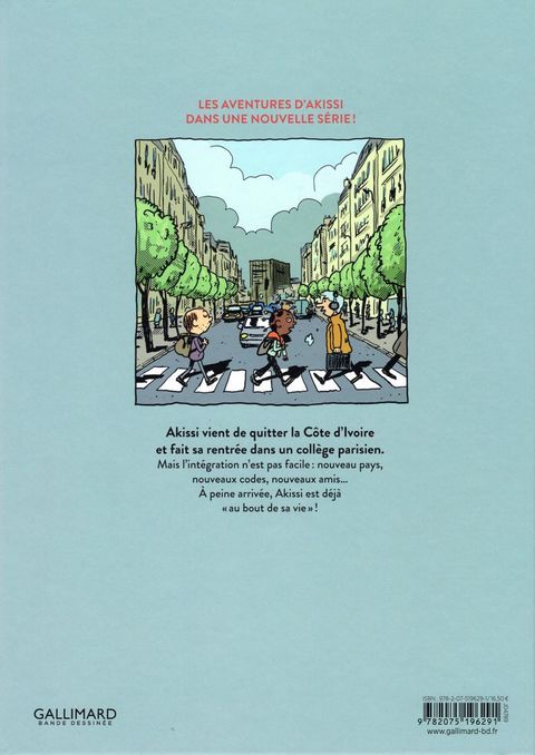 Aperçu de l'album Akissi de Paris