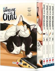 Couverture de l'album La Gameuse et son chat - Coffret vol. 5 à 8