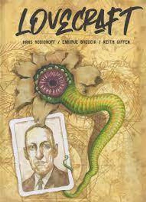 Couverture de l'album Lovecraft (Breccia)