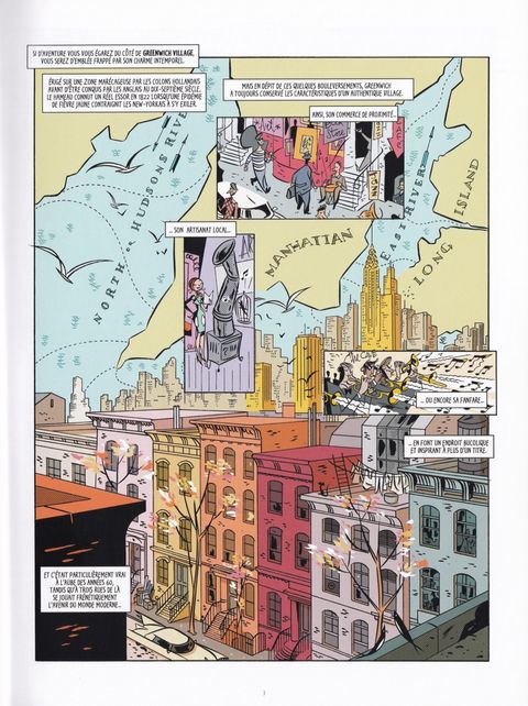 Aperçu de l'album Greenwich Village tome 1 - Love is in the air
