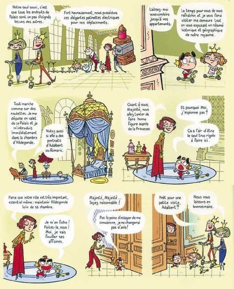 Aperçu de l'album Le Roi Catastrophe tome 9 - Adalbert Fait ses Affaires