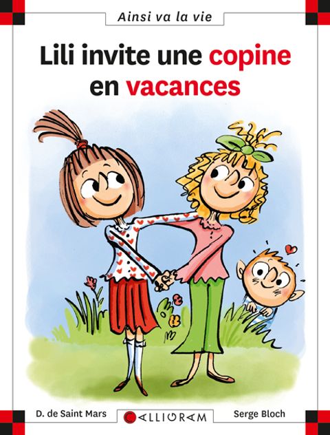 Couverture de l'album Lili invite une copine en vacances