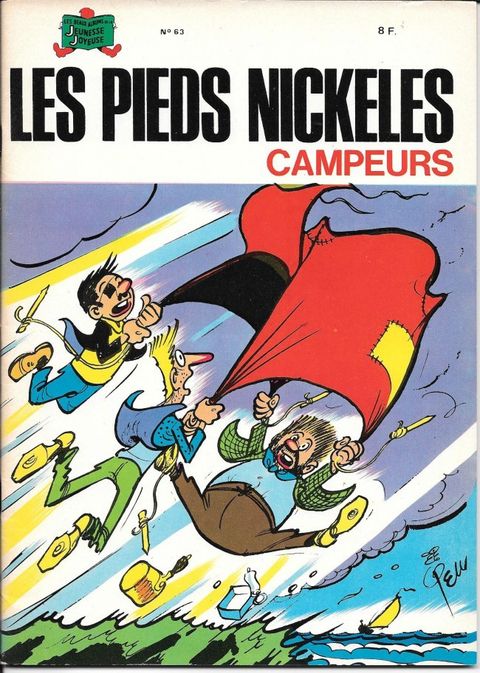 Couverture de l'album Les Pieds Nickelés campeurs