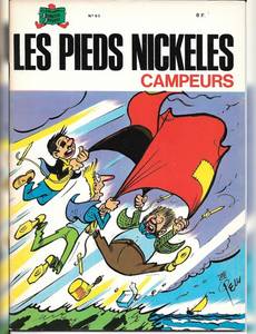 Couverture de l'album Les Pieds Nickelés campeurs