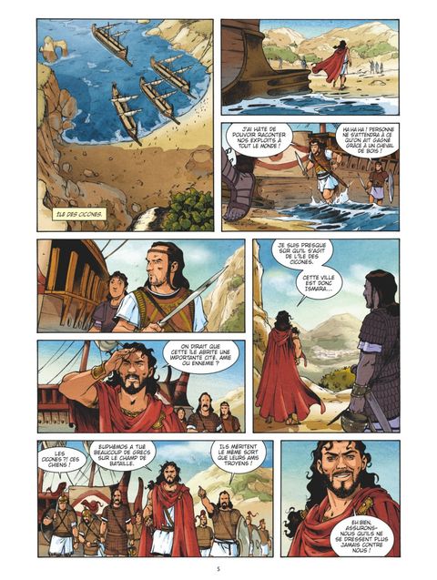 Aperçu de l'album La Sagesse des Mythes tome 7 - L'Odyssée - 1/4 - La Colère de Poséidon