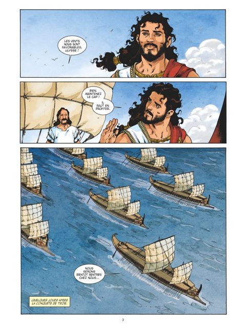 Aperçu de l'album La Sagesse des Mythes tome 7 - L'Odyssée - 1/4 - La Colère de Poséidon