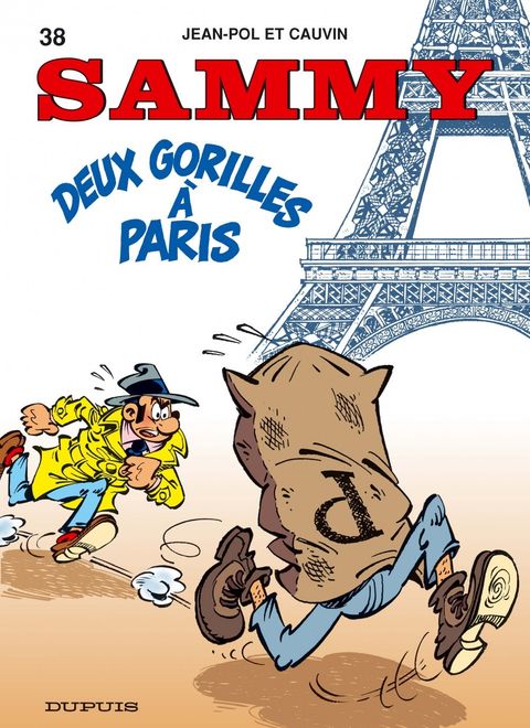 Couverture de l'album Deux gorilles à Paris