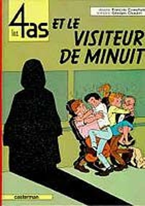 Couverture de l'album Les 4 As et le Visiteur de Minuit