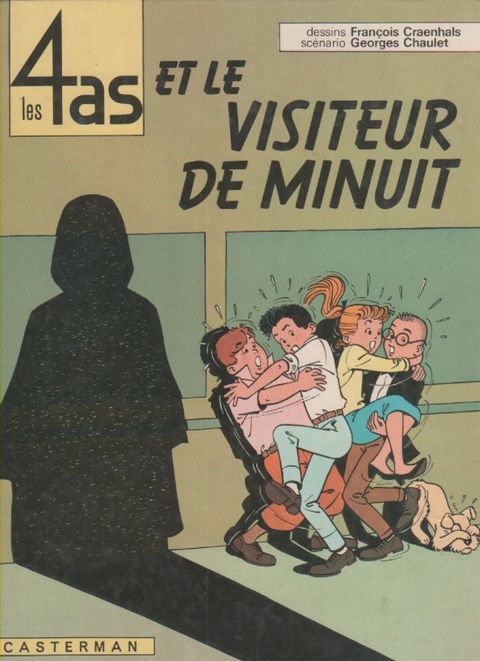 Couverture de l'album Les 4 As et le Visiteur de Minuit