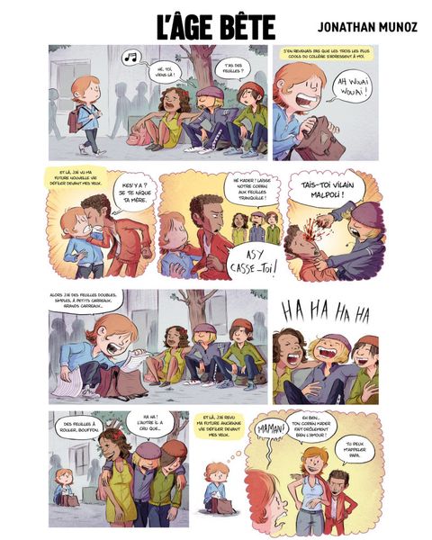Aperçu de l'album Petit journal d'un gros fragile tome 2 - L'âge bête
