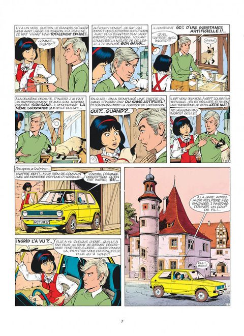 Aperçu de l'album Yoko Tsuno tome 7 - La frontière de la vie