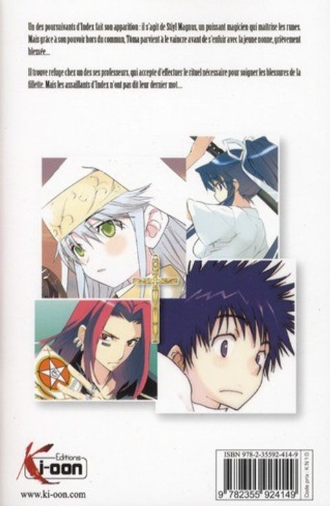 Aperçu de l'album A Certain Magical Index tome 2