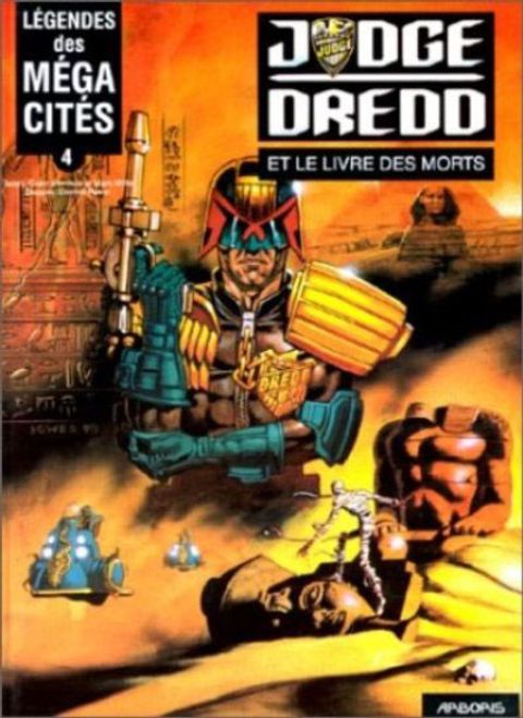 Couverture de l'album Juge Dredd et le Livre des Morts