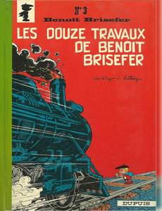Couverture de l'album Les douze travaux de Benoît Brisefer