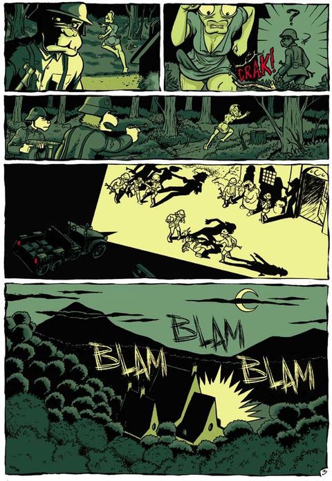 Aperçu de l'album La Vie en Rouge tome 1 - La Vie en Rouge : l'Auberge Pourpre Tome 1