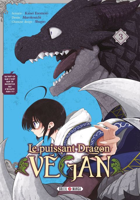 Couverture de l'album le puissant dragon vegan
