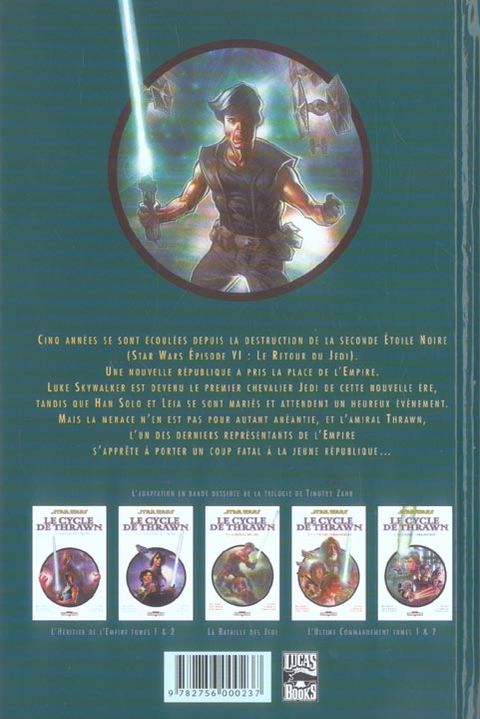 Aperçu de l'album Star Wars - le Cycle de Thrawn tome 2 - L'Héritier de l'Empire
