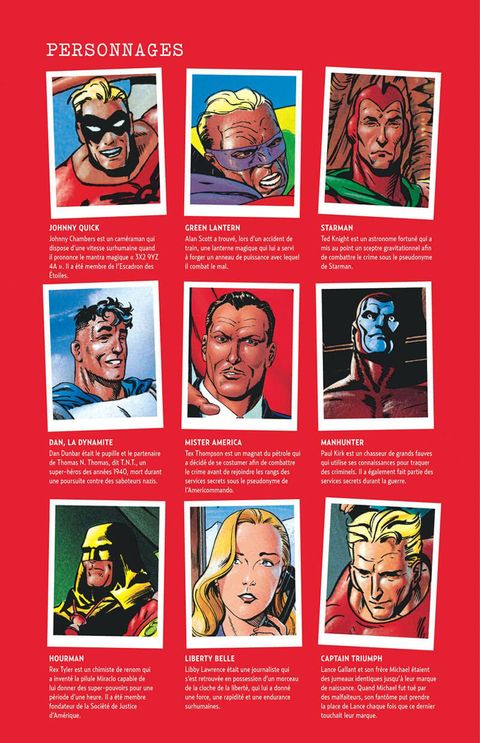 Aperçu de l'album DC Confidential tome 4 - Justice Society : The Golden Age (L'âge d'or)