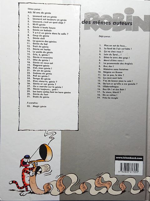 Aperçu de l'album Léonard tome 7 - Y a-t-il un génie dans la salle ?