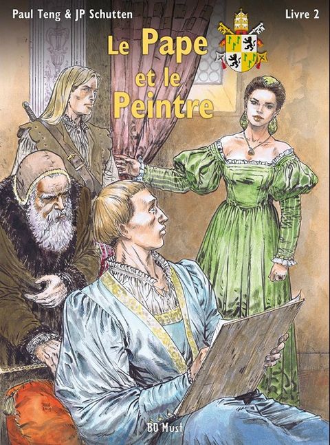 Couverture de l'album Le pape et le peintre