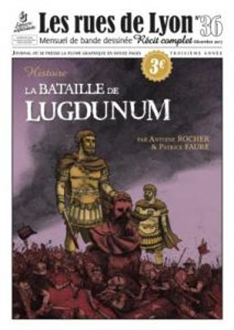 Couverture de l'album La bataille de Lugdunum
