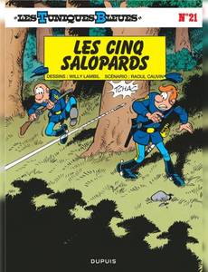 Couverture de l'album Les cinq salopards