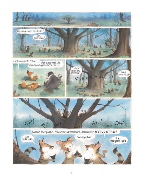 Aperçu de l'album Monsieur Blaireau et Madame Renarde tome 6 - Le Chat Sauvage