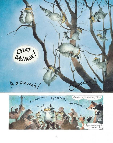 Aperçu de l'album Monsieur Blaireau et Madame Renarde tome 6 - Le Chat Sauvage