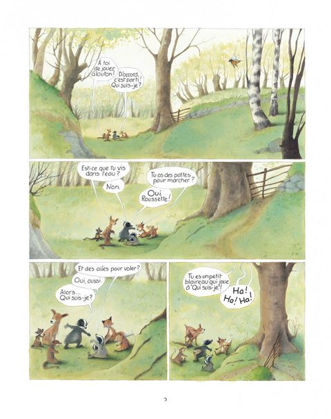 Aperçu de l'album Monsieur Blaireau et Madame Renarde tome 6 - Le Chat Sauvage