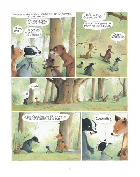 Aperçu de l'album Monsieur Blaireau et Madame Renarde tome 6 - Le Chat Sauvage