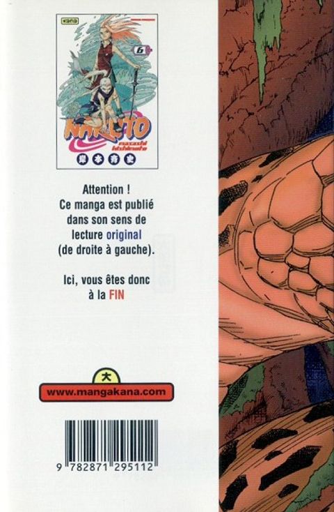 Aperçu de l'album Naruto tome 6