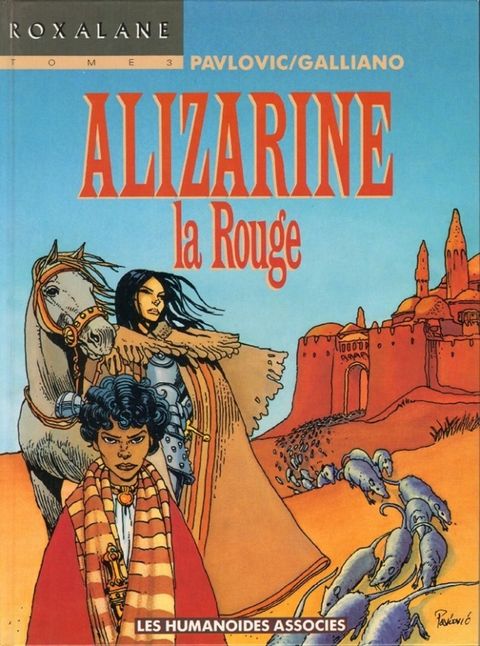 Couverture de l'album Alizarine la Rouge