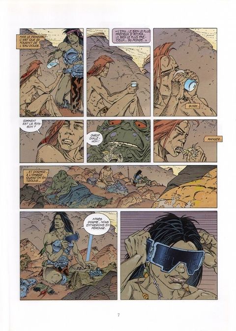 Aperçu de l'album Le Monde d'Arkadi tome 5 - Chroniques de la Terre Fixe - les Voyageurs de la Mer Morte