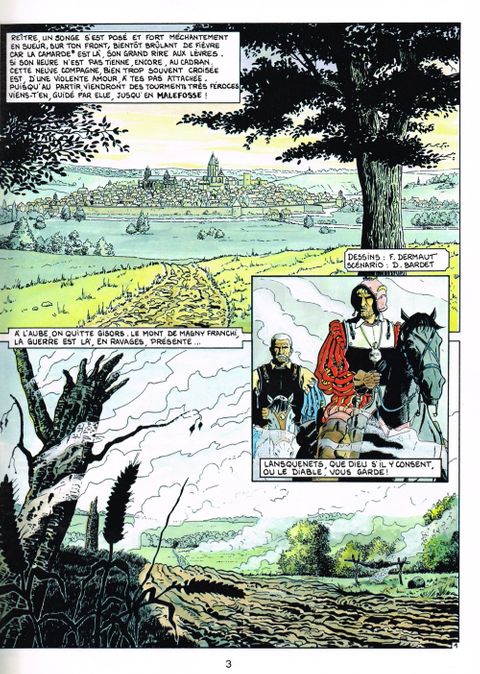 Aperçu de l'album Les Chemins de Malefosse tome 3 - La Vallée de Misère