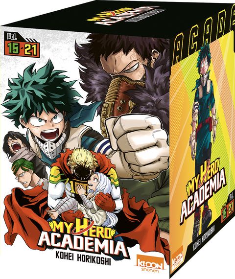 Couverture de l'album Coffret vol. 15 à 21