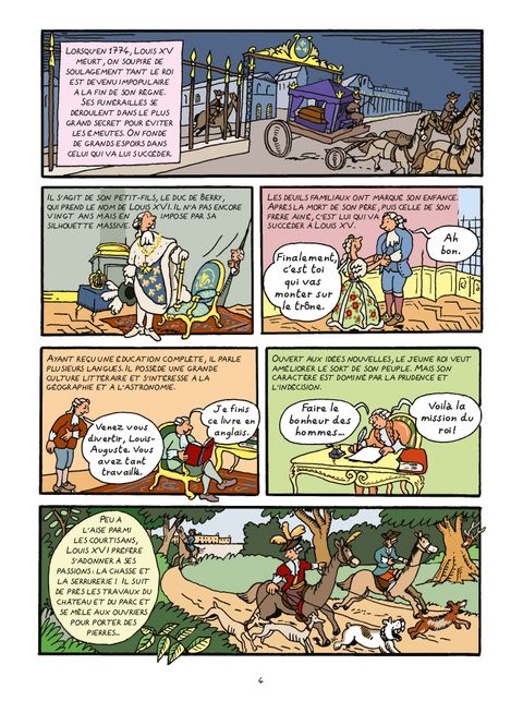 Aperçu de l'album L'Histoire de France en Bd - L'Histoire de France en Bd : 1789-1795 la Révolution Française !