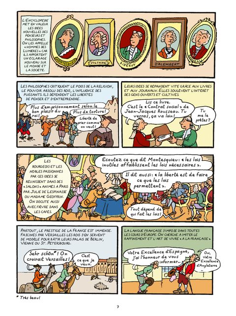 Aperçu de l'album L'Histoire de France en Bd - L'Histoire de France en Bd : 1789-1795 la Révolution Française !