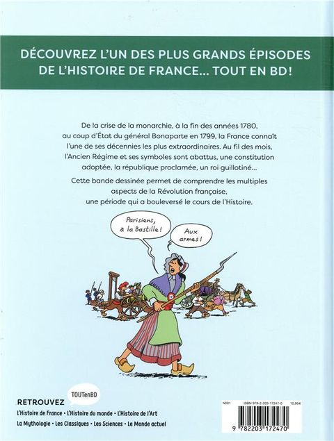 Aperçu de l'album L'Histoire de France en Bd - L'Histoire de France en Bd : 1789-1795 la Révolution Française !