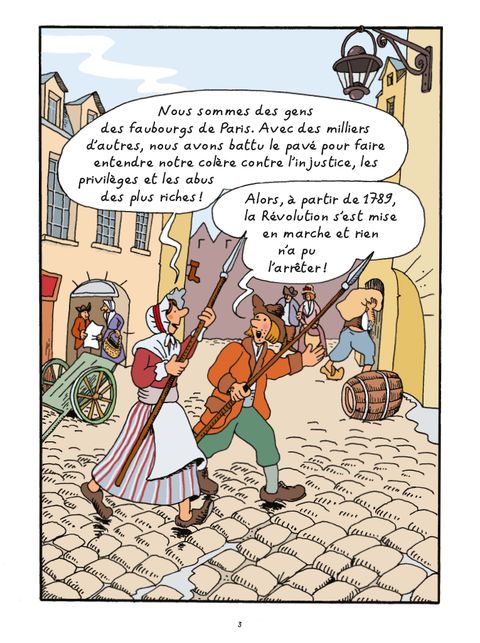 Aperçu de l'album L'Histoire de France en Bd - L'Histoire de France en Bd : 1789-1795 la Révolution Française !