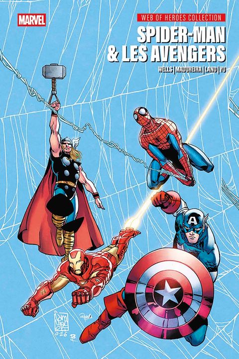 Couverture de l'album Spider-Man & Les Avengers