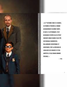 Aperçu 7 de l'album The umbrella academy - The Umbrella Academy le making off