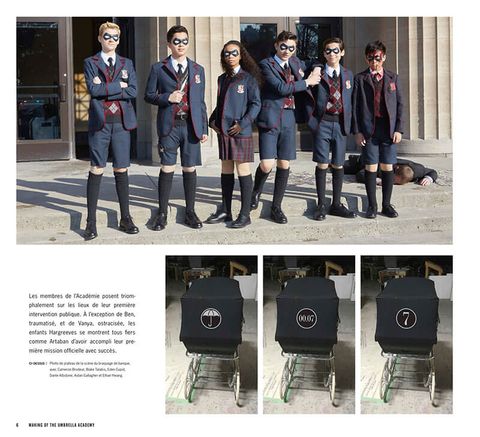 Aperçu de l'album The umbrella academy - The Umbrella Academy le making off