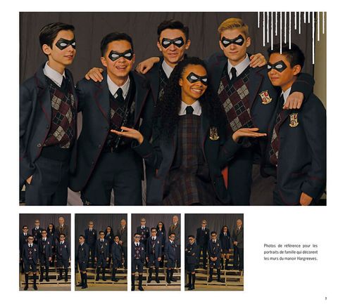 Aperçu de l'album The umbrella academy - The Umbrella Academy le making off