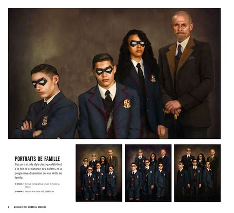 Aperçu de l'album The umbrella academy - The Umbrella Academy le making off