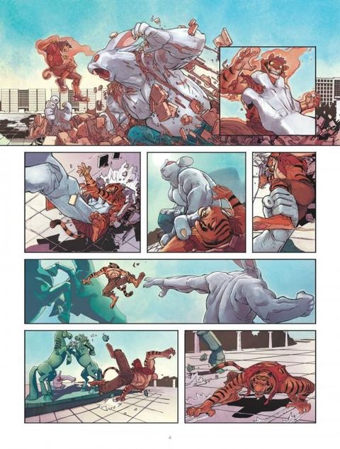 Aperçu de l'album Klaw tome 4 - Rupture